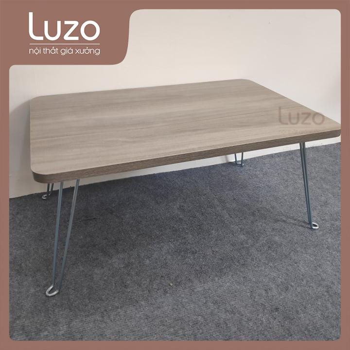 Bàn Ngồi Bệt Gấp Gọn Mini và Bàn Xếp Sinh Viên Ngồi Học Trên Giường BET1 - Luzo Home
