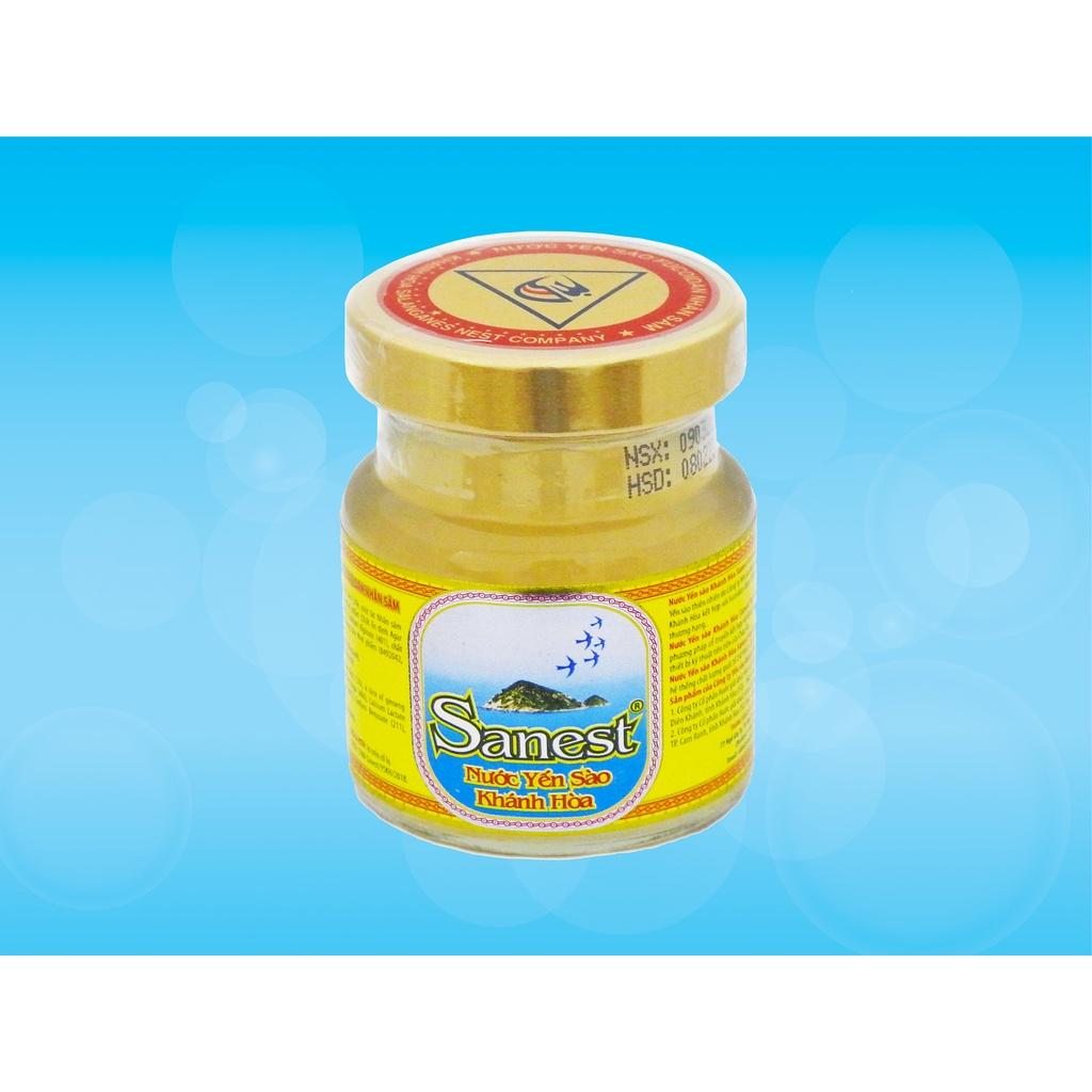 Nước Yến sào Khánh Hòa Sanest Fucoidan Nhân sâm đóng lọ 70ml - 700