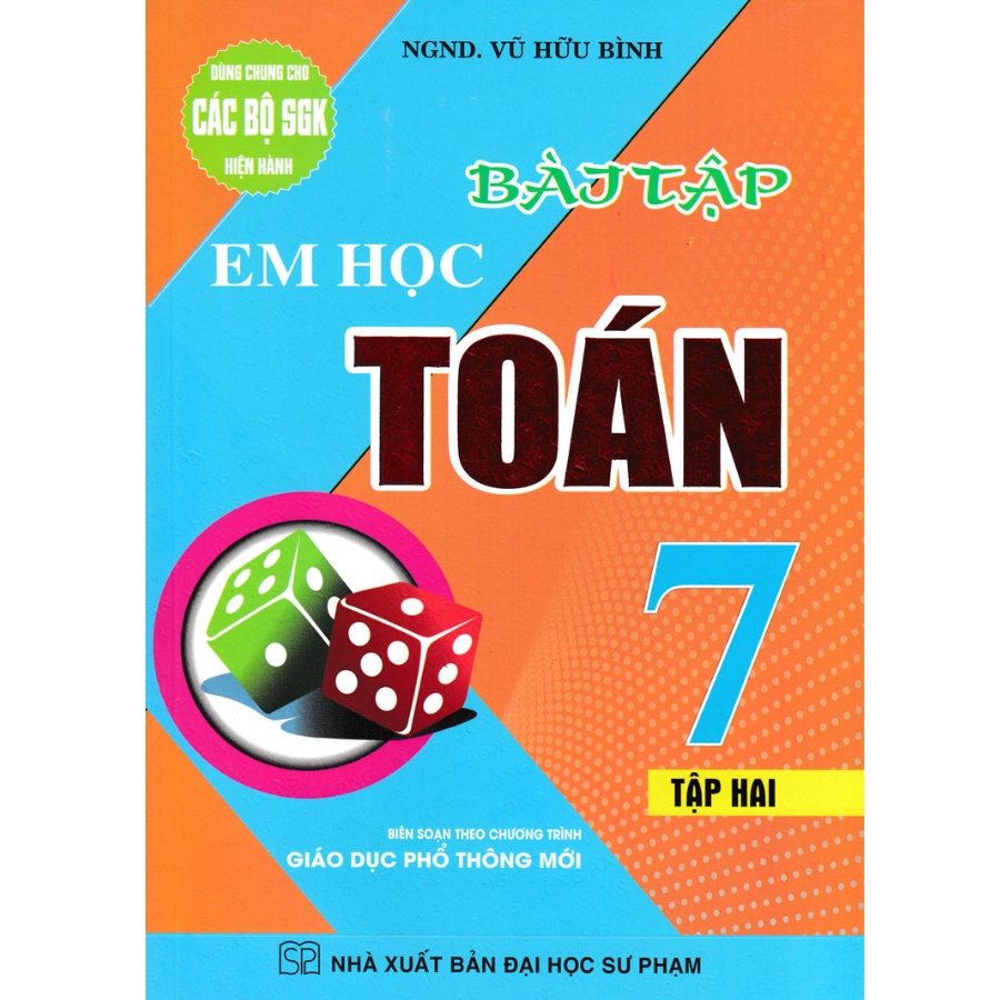 Combo Bài Tập Em Học Toán Lớp 7 (Dùng Chung Cho Các Bộ SGK Mới Hiện Hành ,Bộ 2 Cuốn - Baochaubooks)