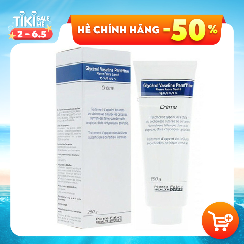 Kem dưỡng da Dexeryl Pháp (250g) giúp da luôn mịn màng, không thô ráp, không nứt nẻ