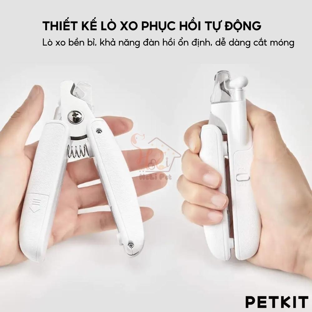 Kềm cắt móng thú cưng có đèn LED PETKIT LED Pet Nail Clippers - HeLiPet