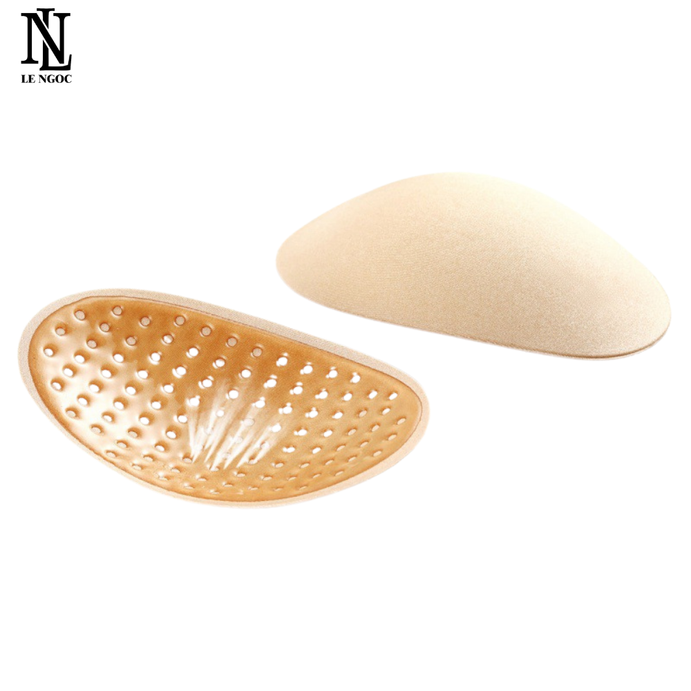 Bộ 2 miếng độn vai da xốp, miếng nâng vai tạo dáng định hình -LN088