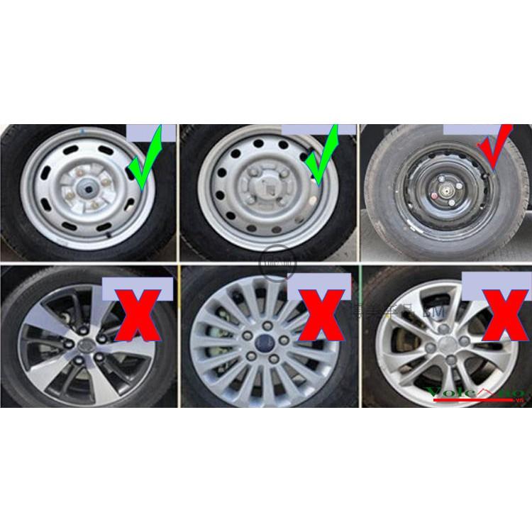 Ốp Chụp Mâm  Ô Tô KY 13/14/15 Inch - 01 Chiếc