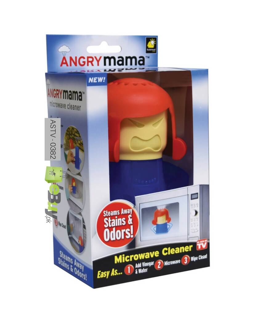 Búp Bê Angry Mama Phun Hơi Nước Vệ Sinh Lò Vi Sóng