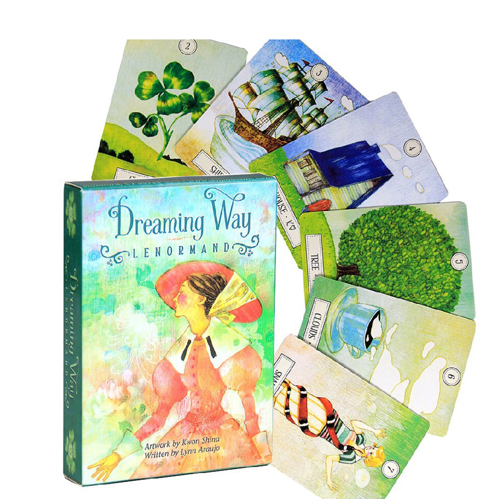 Bài Lenormand Dreaming Way Lenormand Tặng Đá Thanh Tẩy