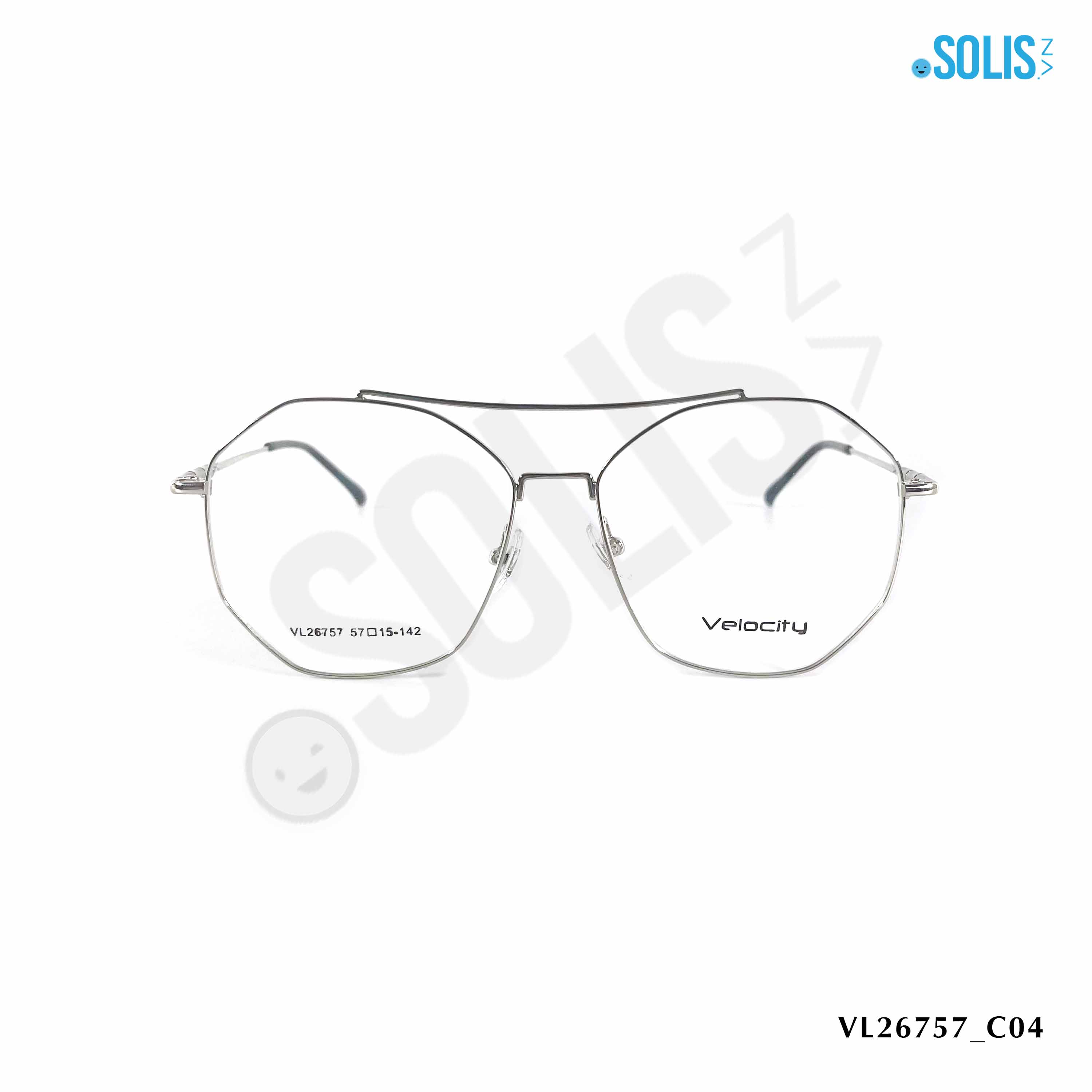 Gọng kính hiệu Velocity VL26757 kích thước 57-15-142