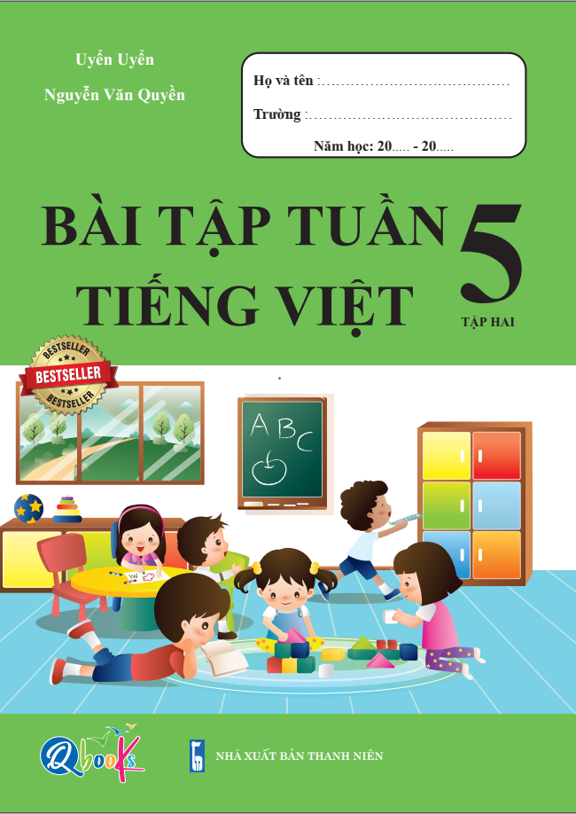 Combo Bài Tập Tuần Toán và Tiếng Việt 5 - Tập 2 (2 cuốn)