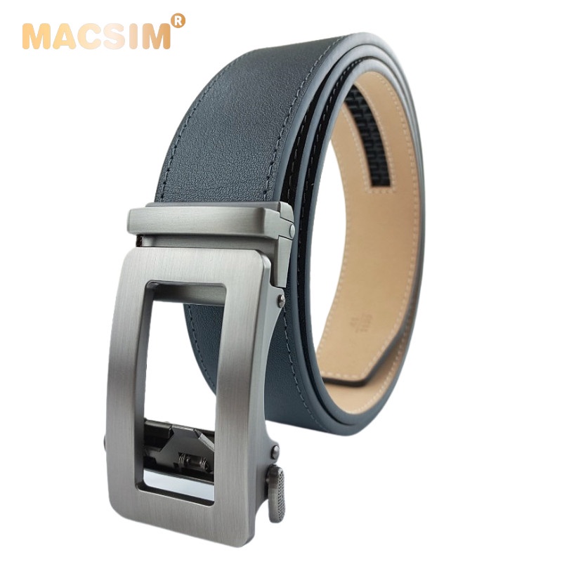 Thắt lưng nam da thật cao cấp nhãn hiệu Macsim MS026