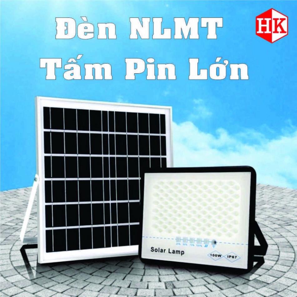 Đèn Năng Lượng Mặt Trời 100W - Tấm Pin Lớn