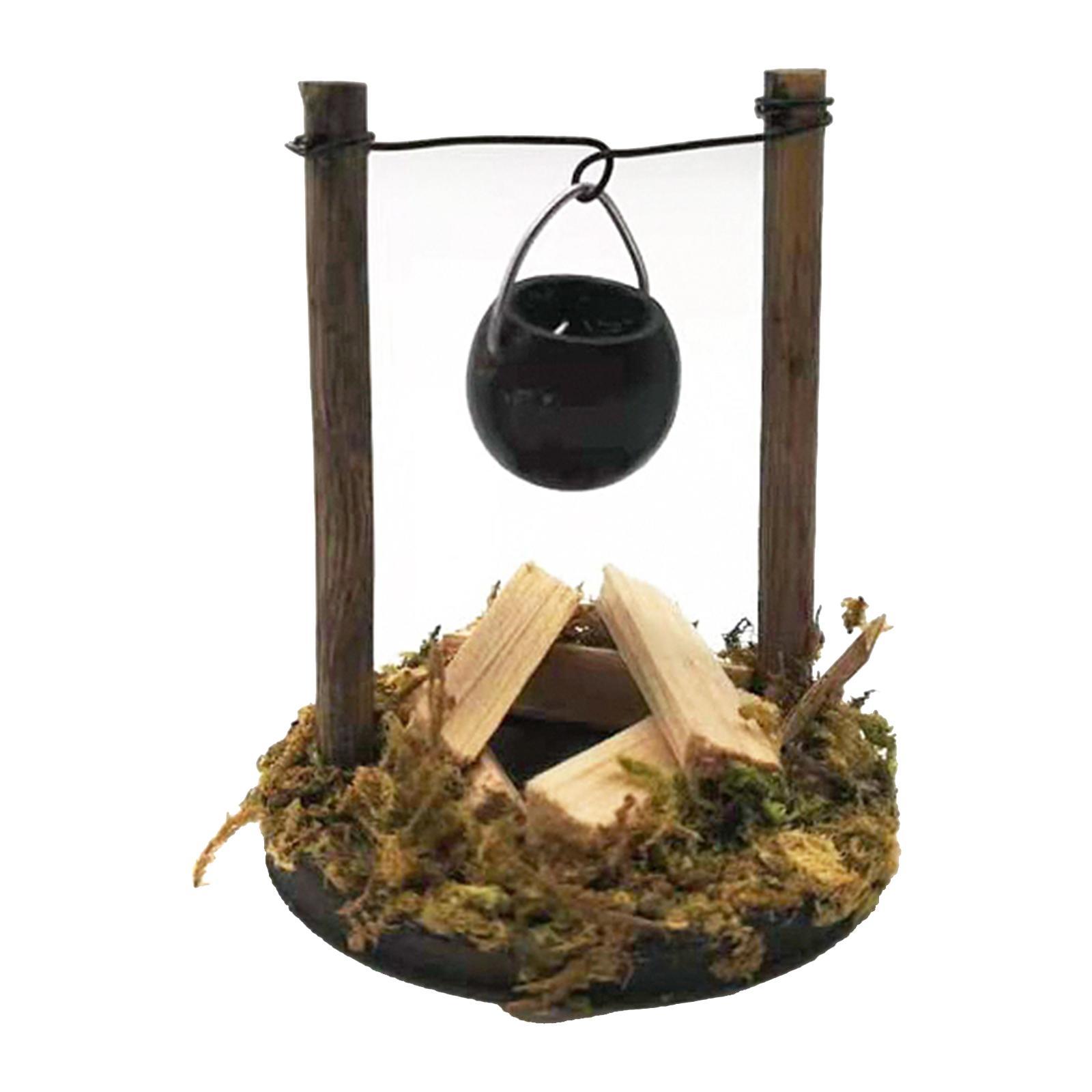 Miniature Dollhouse Garden Burner Kit Dollhouse Furniture Accessory