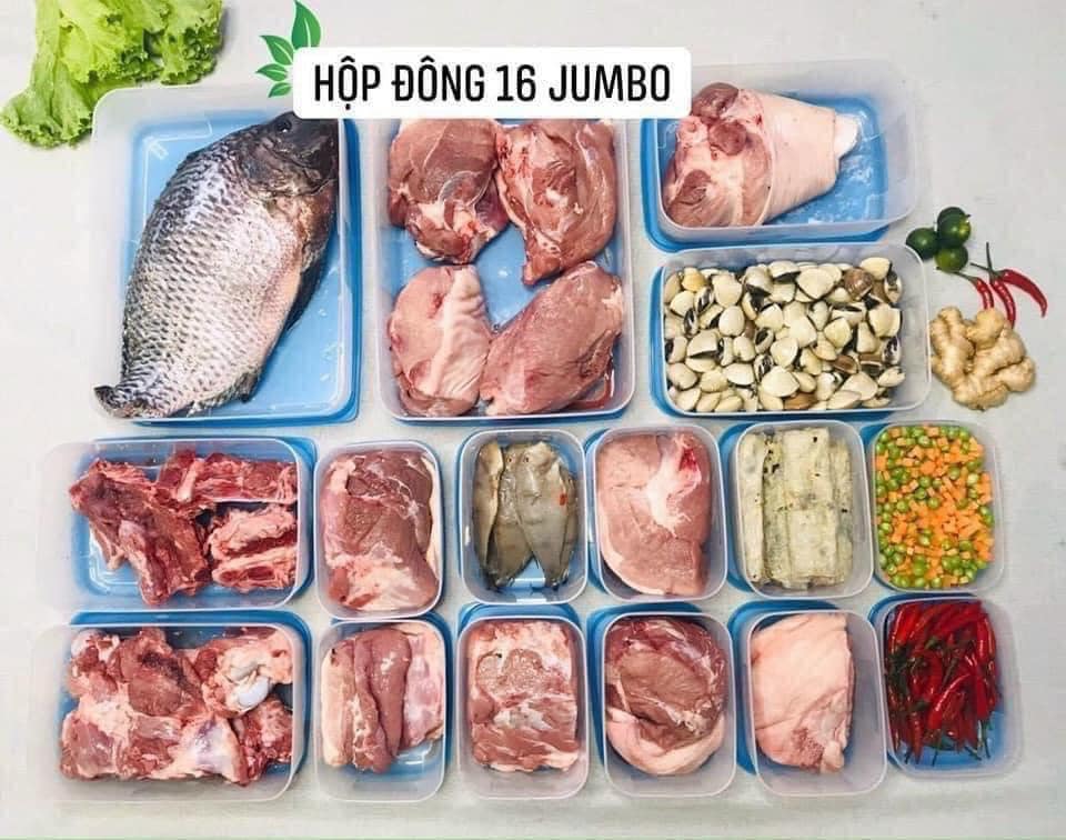 BỘ 16 HỘP TRỮ ĐÔNG TUPPERWARE Freezermate