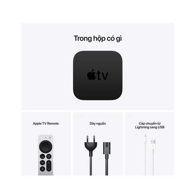 Apple TV 4K Wifi + Ethernet - 128GB - MN893