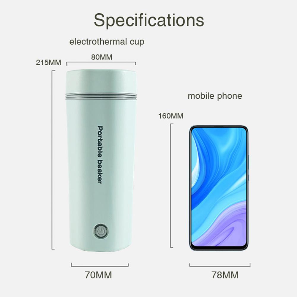 Ấm Đun Nước Nóng Bằng Thép Không Gỉ Tự Động Ngắt 350Ml