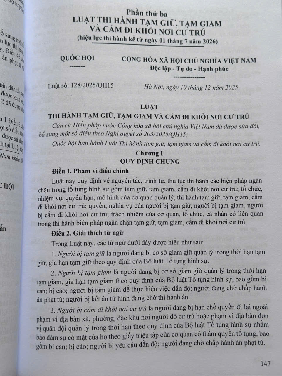 Sách Hệ Thống Luật Thi Hành Án Hình Sự; Luật Tương Trợ Tư Pháp Về Hình Sự; Luật Thi Hành Tạm Giữ, Tạm Giam Và Cấm Đi Khỏi Nơi Cư Trú (V2686T)
