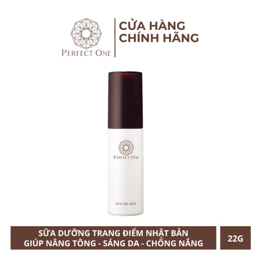 Sữa Dưỡng Trang Điểm Nhật Bản Giúp Nâng Tông PERFECT ONE SP Skin Veil Milk 22g