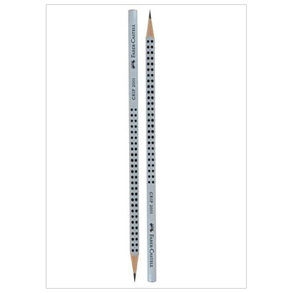 Bút Chì Đen Grip 2001 Faber-Castell-317002P (2 Cây)