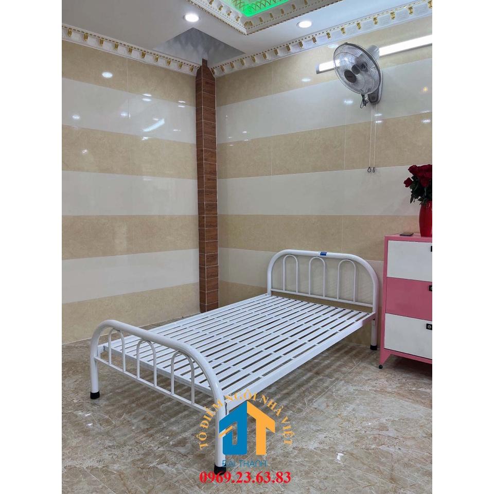 Giường ngủ sắt 1m2 x 2m - ĐẠI THÀNH