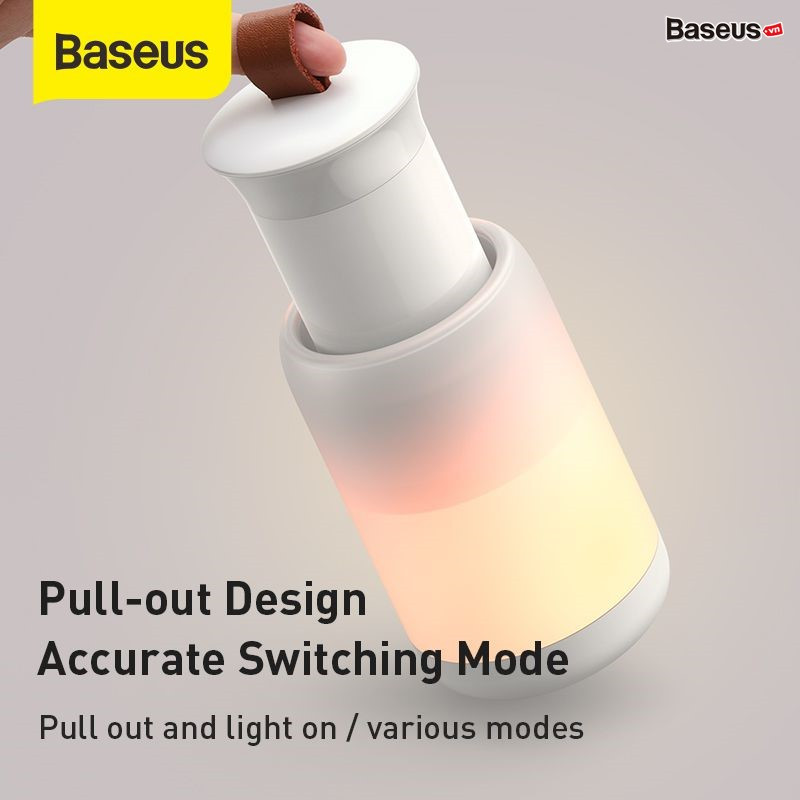 Đèn mini pin sạc tiện dụng Baseus starlit Night Car Emergency Light - hàng chính hãng