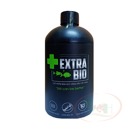 Vi sinh nước Extra Bio Extrabio 125ml, 250ml, 500ml, 1000ml men xử lý làm trong nước bể cá tép thủy sinh