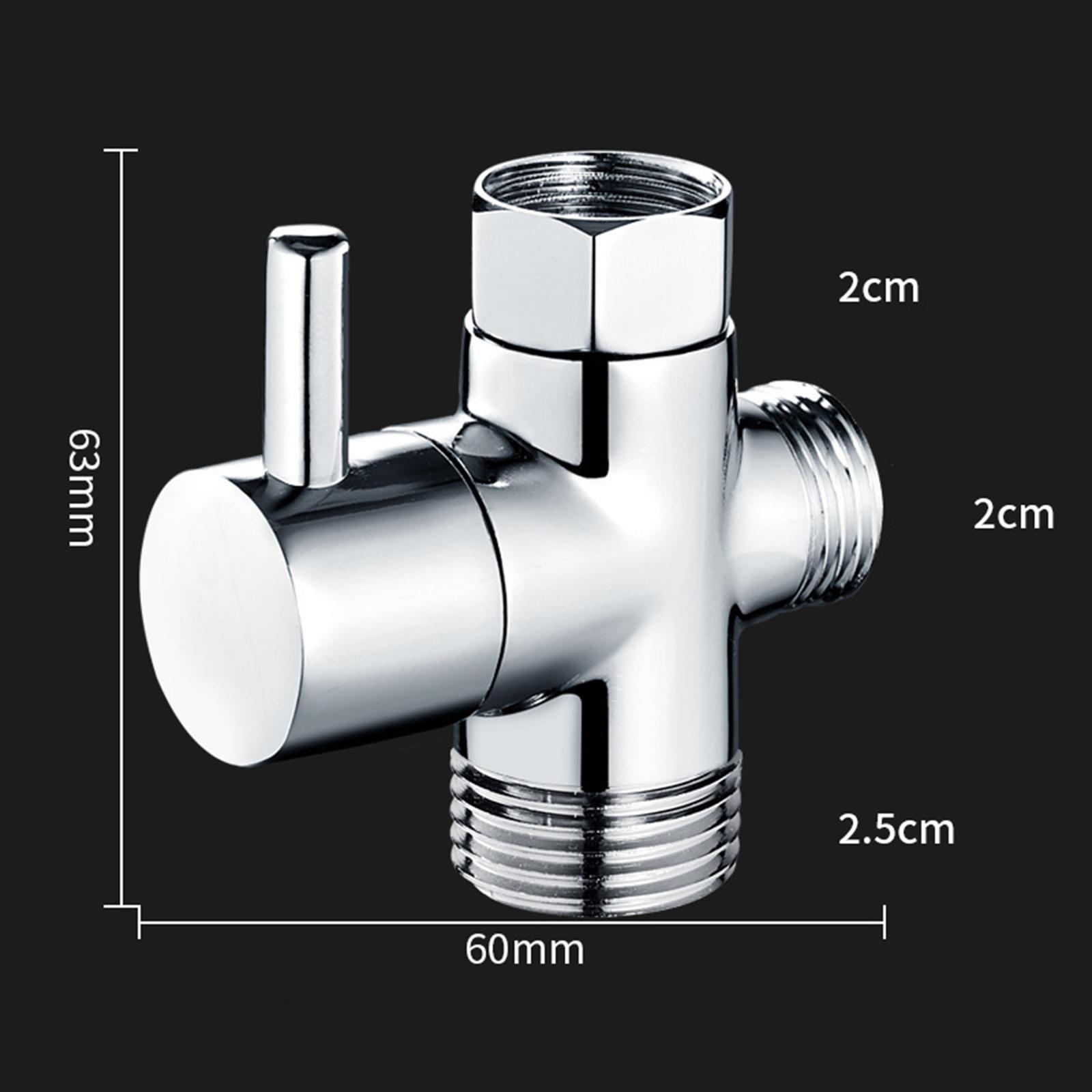 3  Adapter Diverter Valve  Brass for Bathroom Bidet Hotel