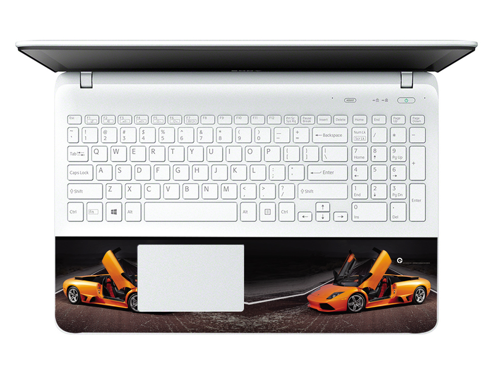 Mẫu Dán Decal Xe Laptop LTX-38