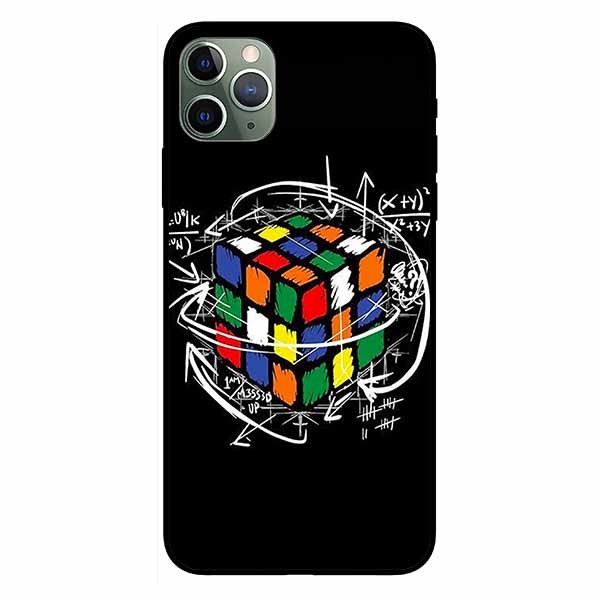 Ốp lưng in cho Iphone 11 Pro    Rubik Toán Học