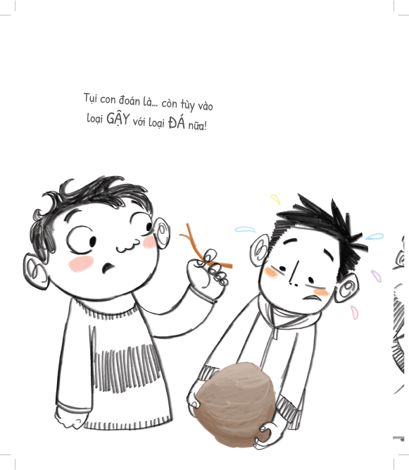 Sách - Dtpbooks - Gậy gộc và sỏi đá có thể làm con gãy xương nhưng lời nói (không bao giờ) làm con tổn thương! - Tủ sách dạy con ứng xử