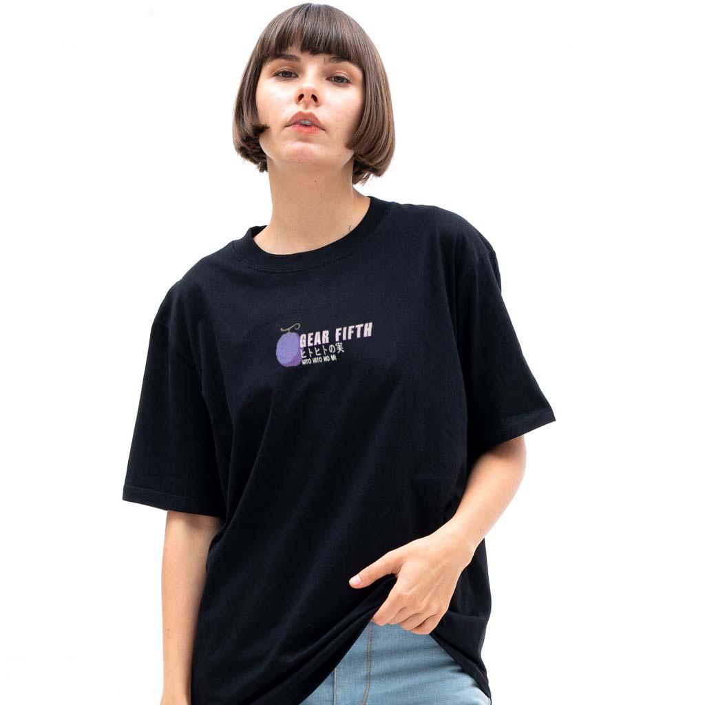 Áo Thun Form Rộng Monkey D Luffy Gear 5 "Sun God Nika" | Anime One Piece - Áo Phông Unisex