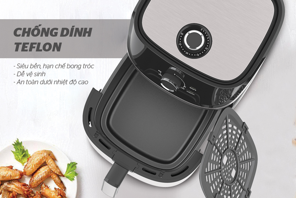 Nồi Chiên Không Dầu Sunhouse SHD4027 - Hàng chính hãng