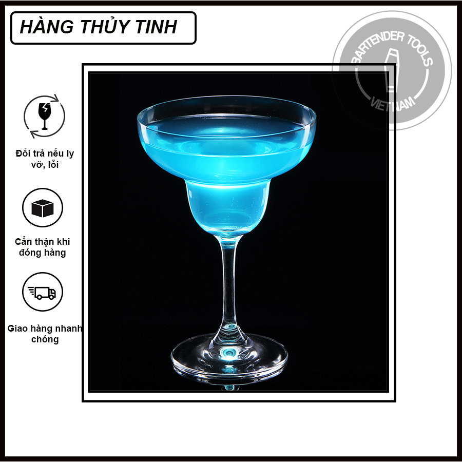 Cocktail glass - Ly cocktail thủy tinh Ocean 2 tầng mẫu ngắn 200ml