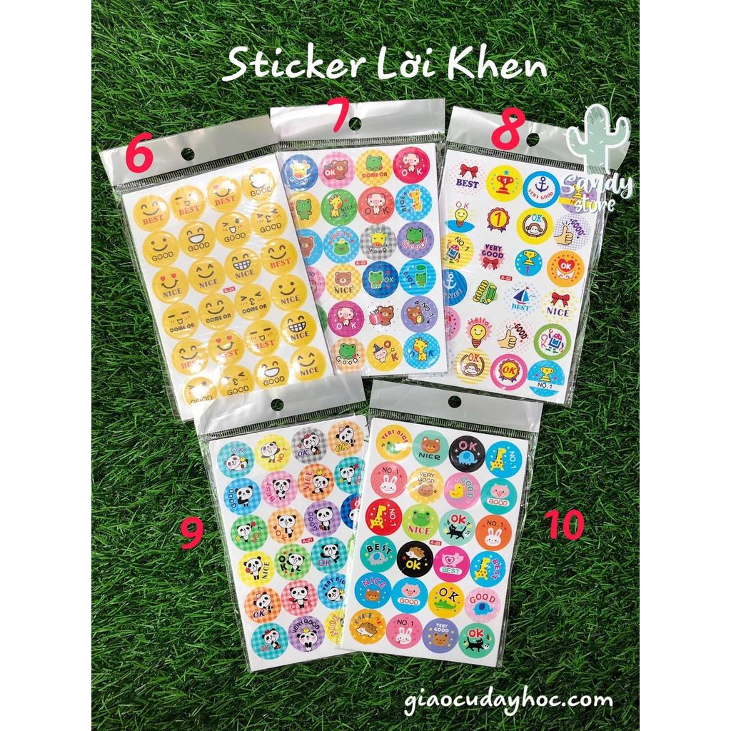 STICKER LỜI KHEN