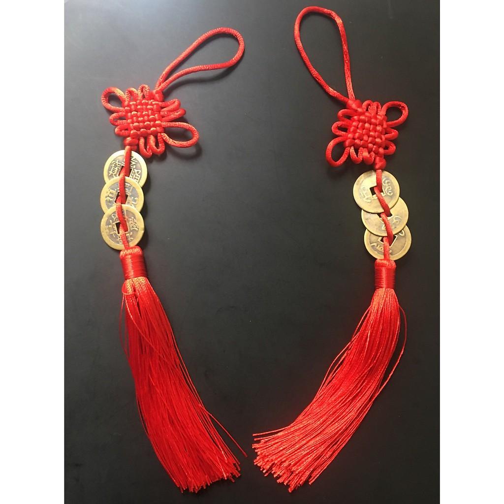 Dây đồng tiền tam phúc may mắn