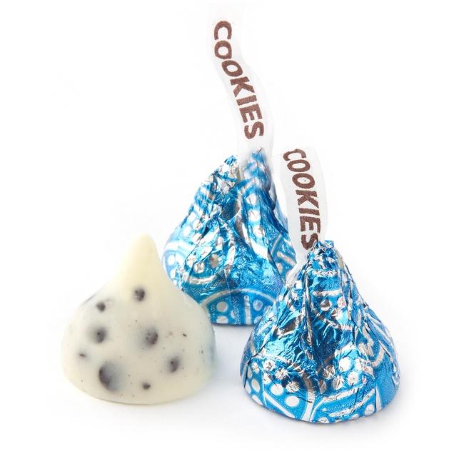 TÚI 283g SOCOLA KEM &amp; BÁNH COOKIES GIÒN Hershey's Kisses Cookies and Creme Share Pack, Share Bag (10oz)