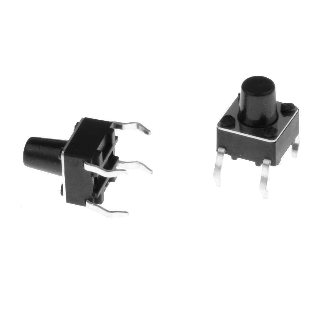 140pcs 14types Momentary Tactile Push Button Switch SMD Assortment Kit Set