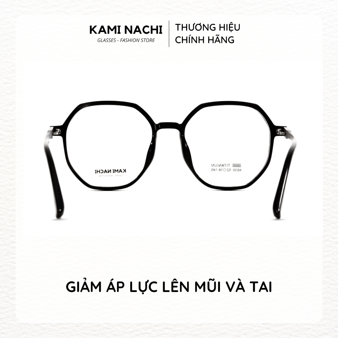 Gọng kính The Angel phiên bản Cama chất liệu Titanium mạ I-on mã 6030 KAMI NACHI