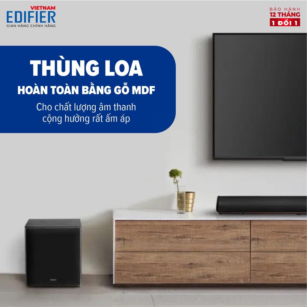 Loa Subwoofer EDIFIER T5 Công suất lớn 70W Âm bass siêu trầm, Vỏ gỗ chống dội âm - Tự động tắt khi không sử dụng- Hàng chính hãngư