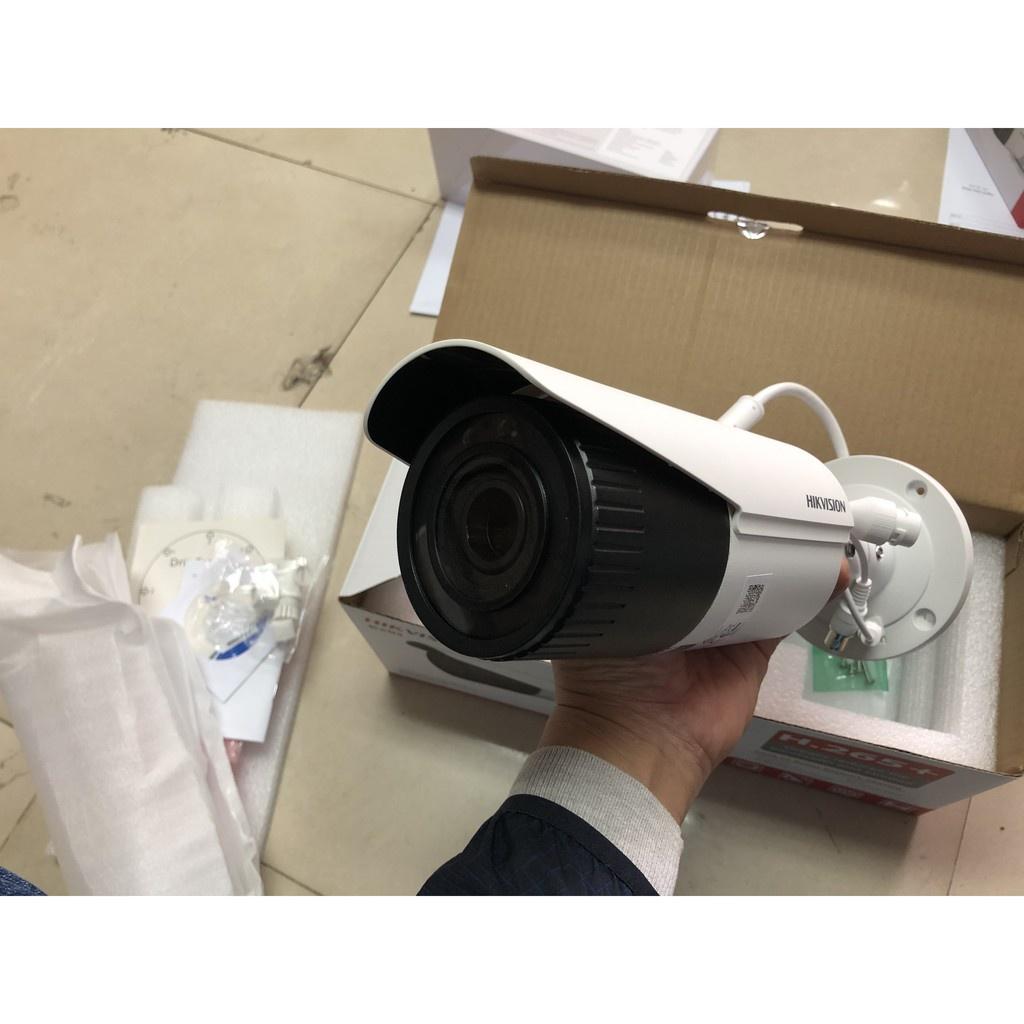 Camera IP thân trụ hikvision DS-2CD2621G0-IZ, DS-2CD2621G0-IZS hồng ngoại 2 MP chuẩn nén H.265+ - Hàng Chính Hãng