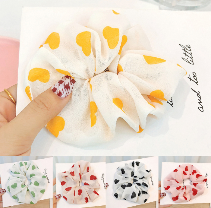 Sét 3 dây buộc tóc nhiều mẫu dễ thương