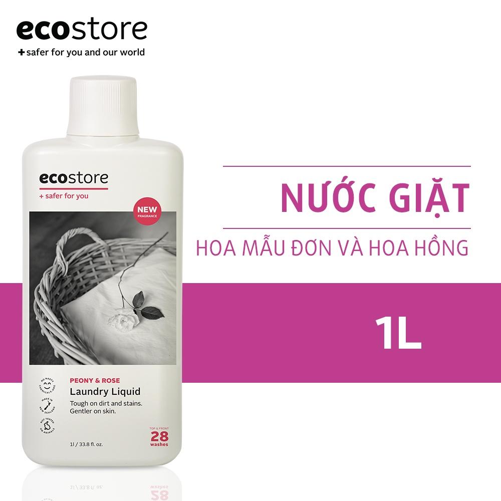 Nước giặt hương hoa hồng và mẫu đơn 1L