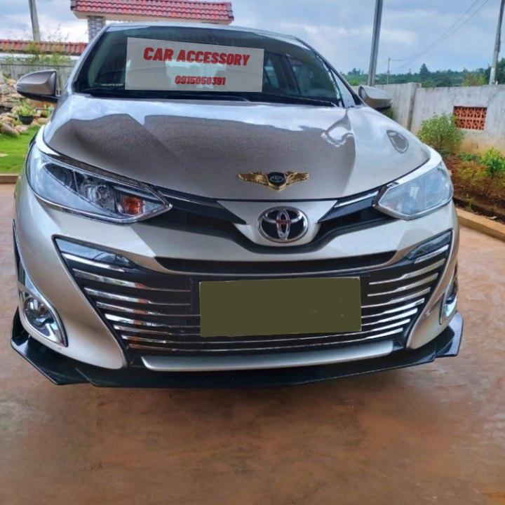 Cản trước lip trước Toyota Vios độ được tất cả các đời xe Vios