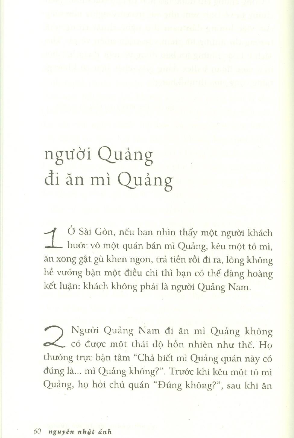 Người Quảng Đi Ăn Mì Quảng (Tái Bản)