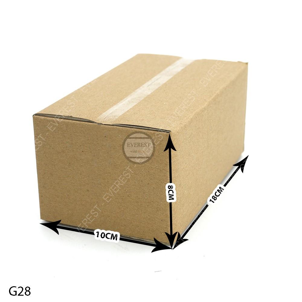 Combo 20 thùng G28 18x10x8 giấy carton gói hàng Everest