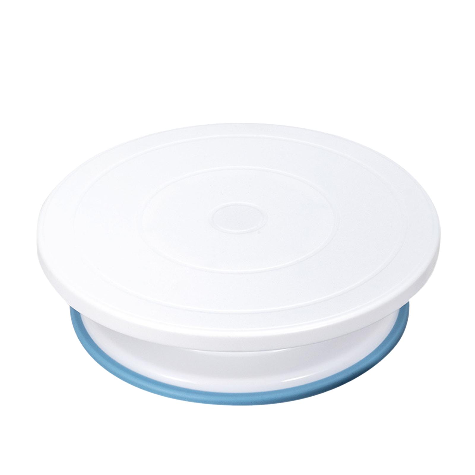 10.8 Inch Cake Rotating Turntable Revolving Cake Stand Non-slip Plastic Cake Display Stand