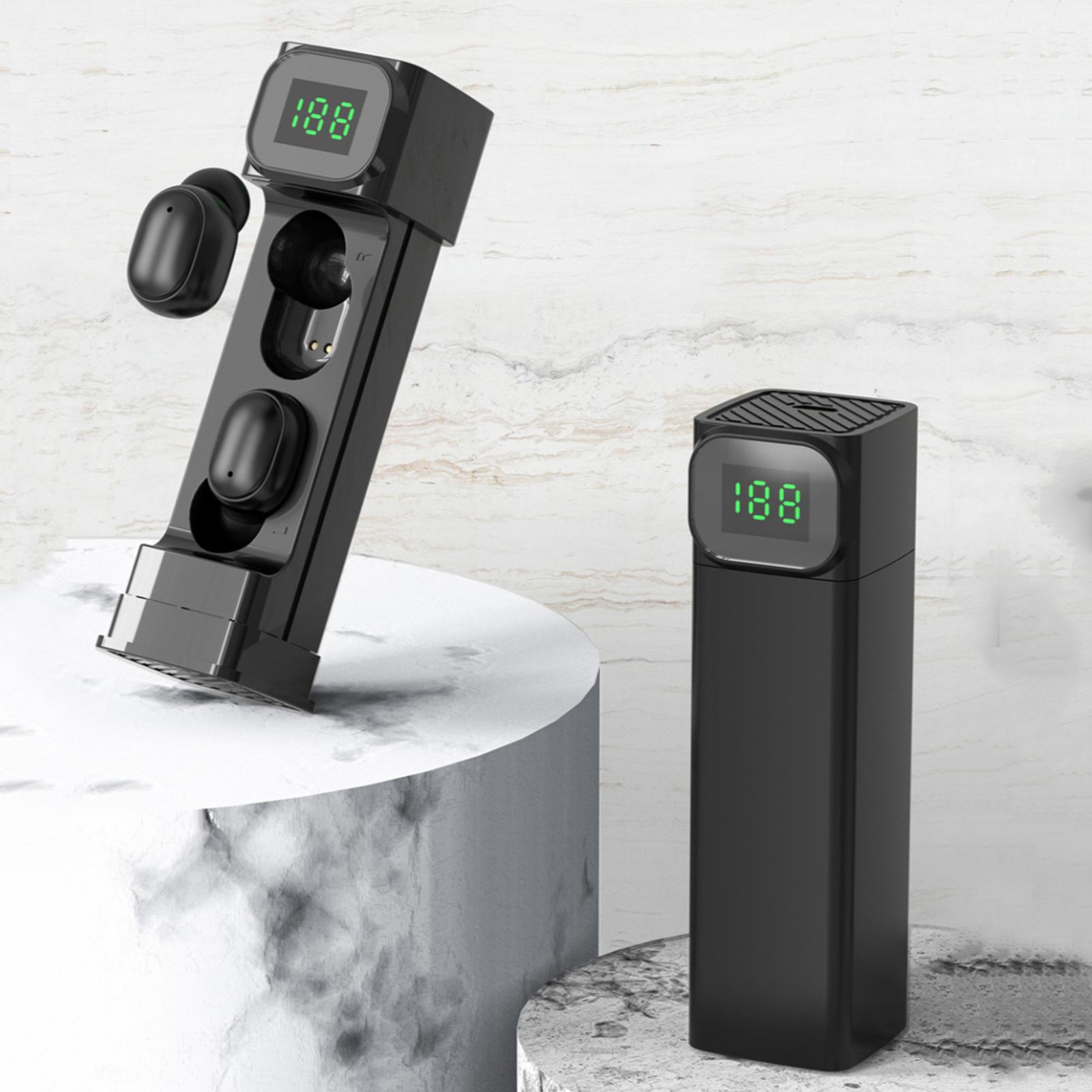 Tai nghe không dây BQC-01 BT5.1 Tự động ghép nối Điều khiển cảm ứng giảm tiếng ồn Chống nước IPX7