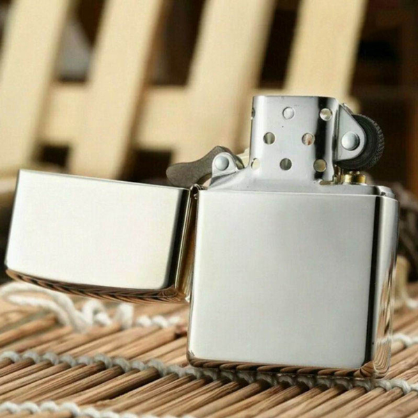 Bật Lửa Zippo 15 - Bật Lửa Zippo High Polish Sterling Silver