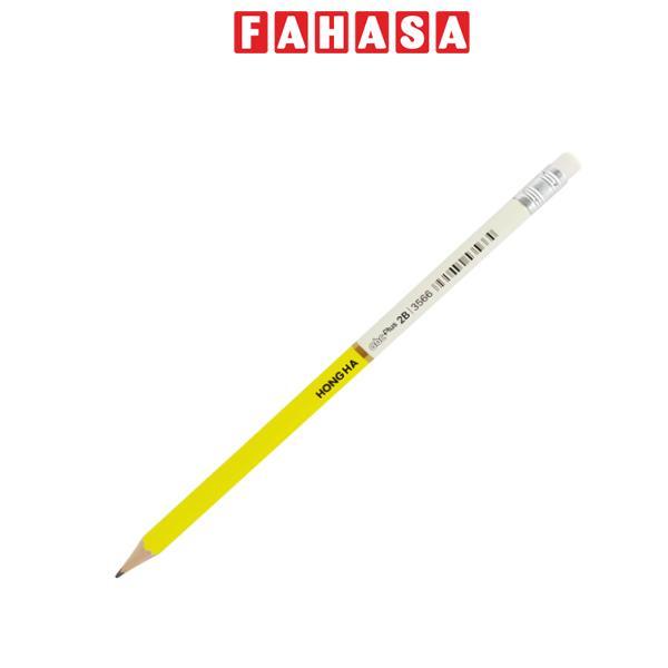 Bút Chì Gỗ ABC Plus 2B Có Tẩy - Hồng Hà 3566