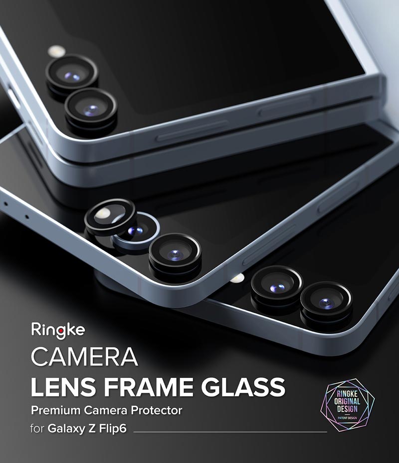 Dán camera Ringke Lens Frame Glass dành cho Samsung Galaxy Z Flip 6_ Hàng chính hãng