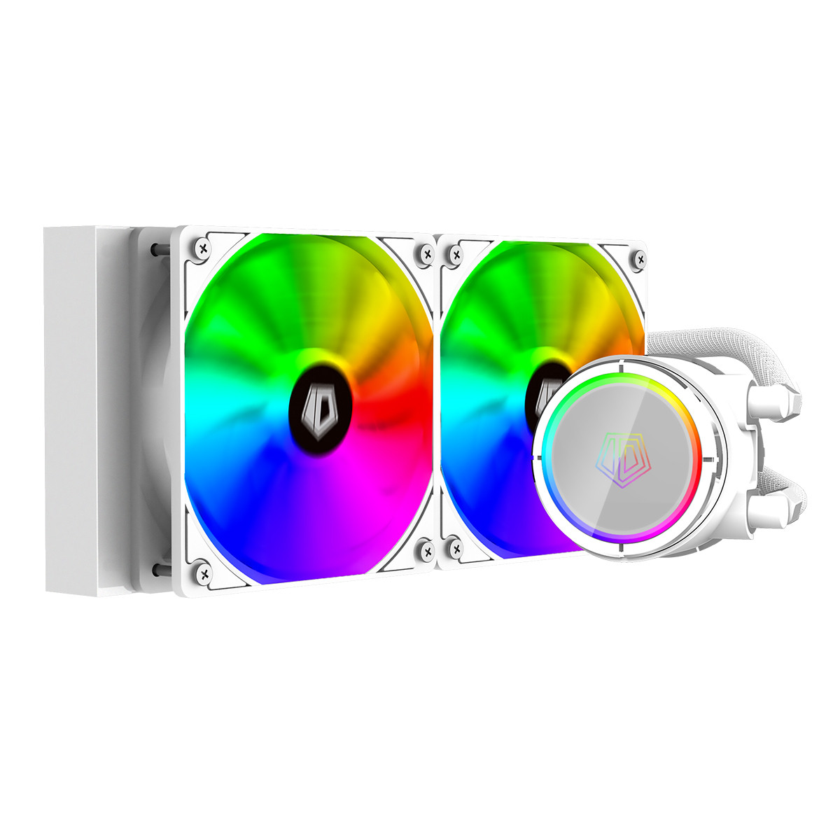 Tản Nhiệt Nước CPU ID-COOLING ZOOMFLOW 240 X SNOW LED RGB SYNC - Hàng Chính Hãng