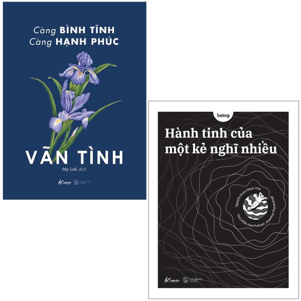 Combo Sách Càng Bình Tĩnh Càng Hạnh Phúc + Hành Tinh Của Một Kẻ Nghĩ Nhiều