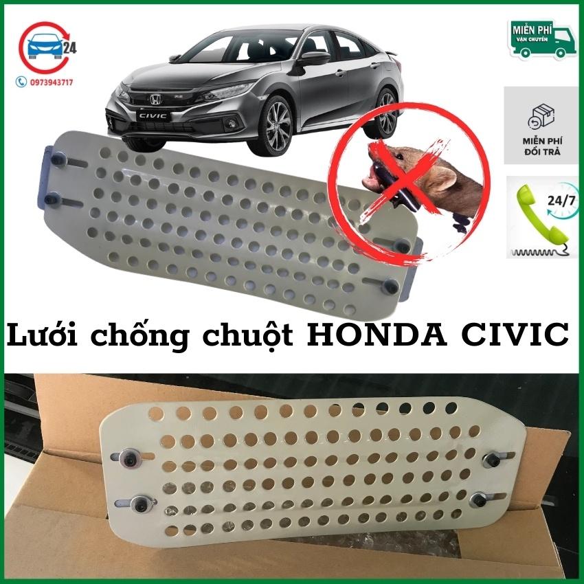 Lưới chống chuột ô tô Honda CIVIC, Tấm chắn chuột khoang lái CIVIC siêu bền đẹp chuẩn xe lắp 1 lần hiệu quả ngay